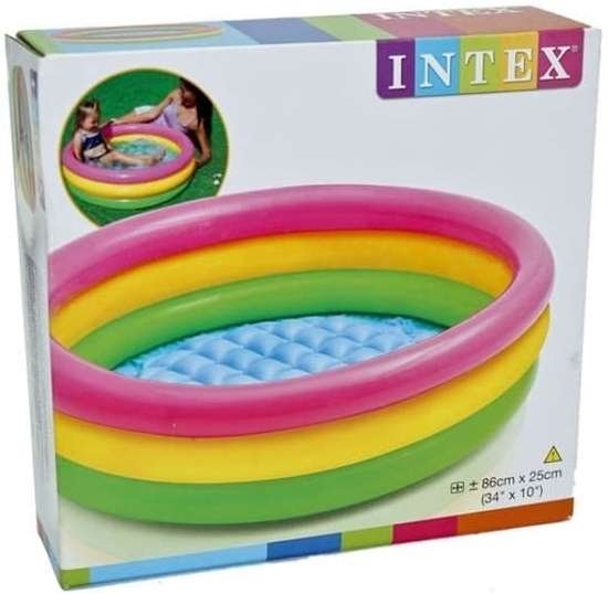 Πισίνα Βρεφική Πολύχρωμη 86x25 - Intex (58924)