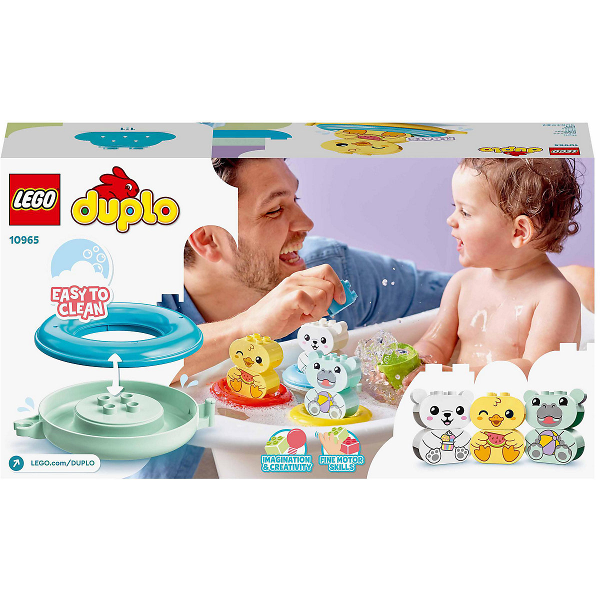 Lego Duplo Bath Time Fun: Floating Animal Train (10965)