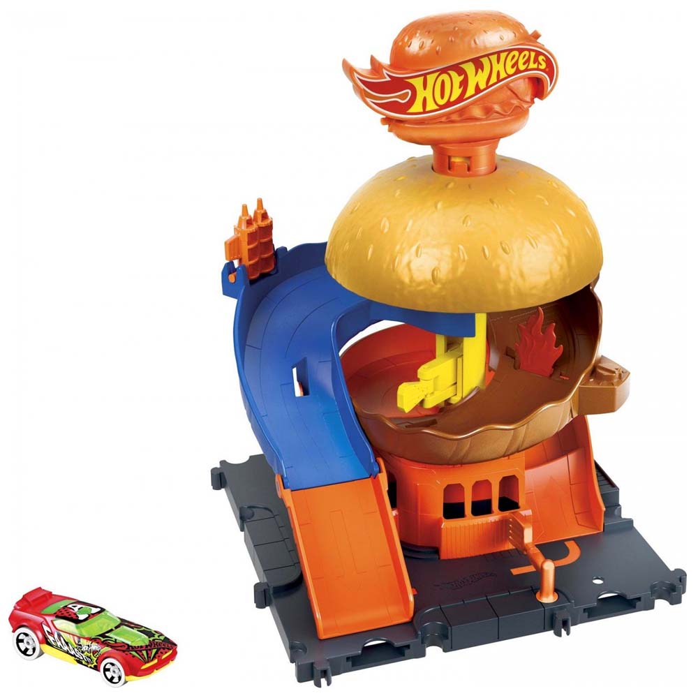 Hot Wheels City Πίστα Downtown Burger Drive-Thru (HDR24/HDR26)