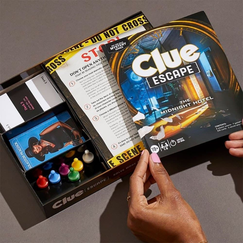 Hasbro Επιτραπέζιο Παιχνίδι Cluedo Escape The Midnight Hotel (F6417110)