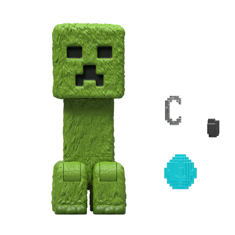 Mattel Minecraft Movie Φιγούρα Creeper 10cm (JFR44/JFR58)