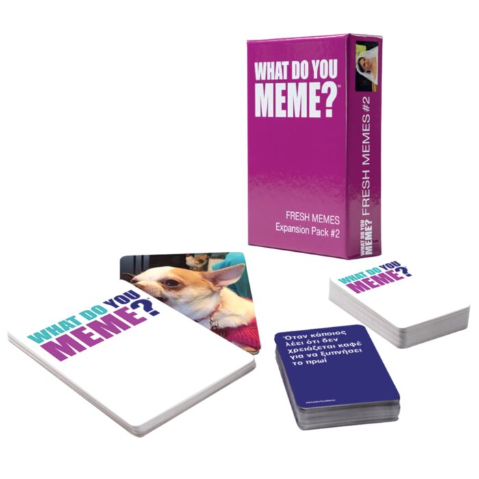 AS Games Επέκταση Επιτραπέζιου Παιχνιδιού What Do You Meme? Fresh Memes 2 (1040-24220)