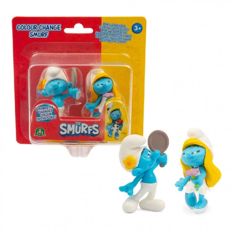 SMURFS 2 ΦΙΓΟΥΡΕΣ 5 εκ. ΜΕ ΑΛΛΑΓΗ ΧΡΩΜΑΤΟΣ