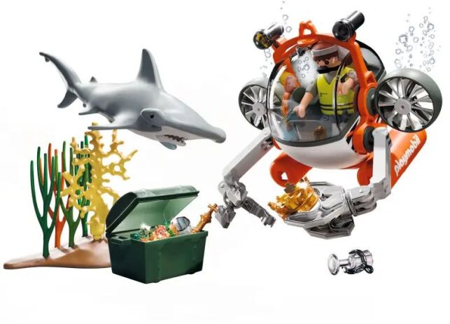 Playmobil City Action Υποβρύχιο Κυνήγι Θησαυρού (71860)