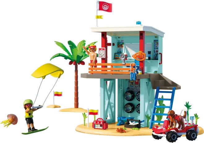 Playmobil My Life Πύργος Ναυαγοσώστη Και Όχημα Παραλίας (71903)