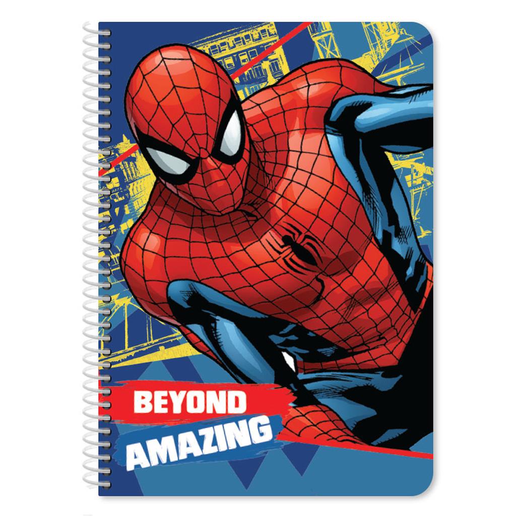 Τετράδιο Σπιράλ Spiderman A4 60 Φύλλων 2 Θεμάτων - 2 Σχέδια (000508136)