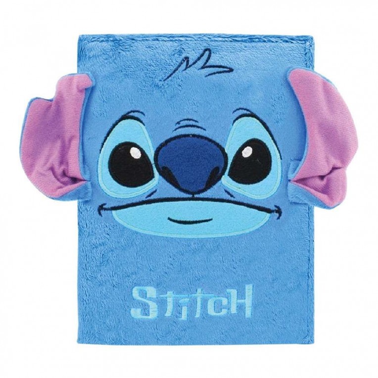 Λούτρινο Σημειωματάριο με Στυλό Σετ Δώρου Disney Stitch (000564853)