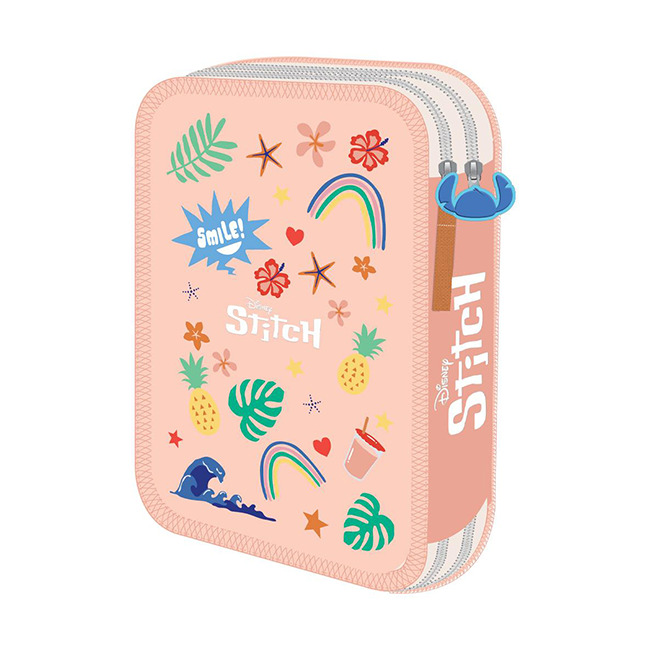 Κασετίνα Διπλή Γεμάτη Disney Stitch (000564934)
