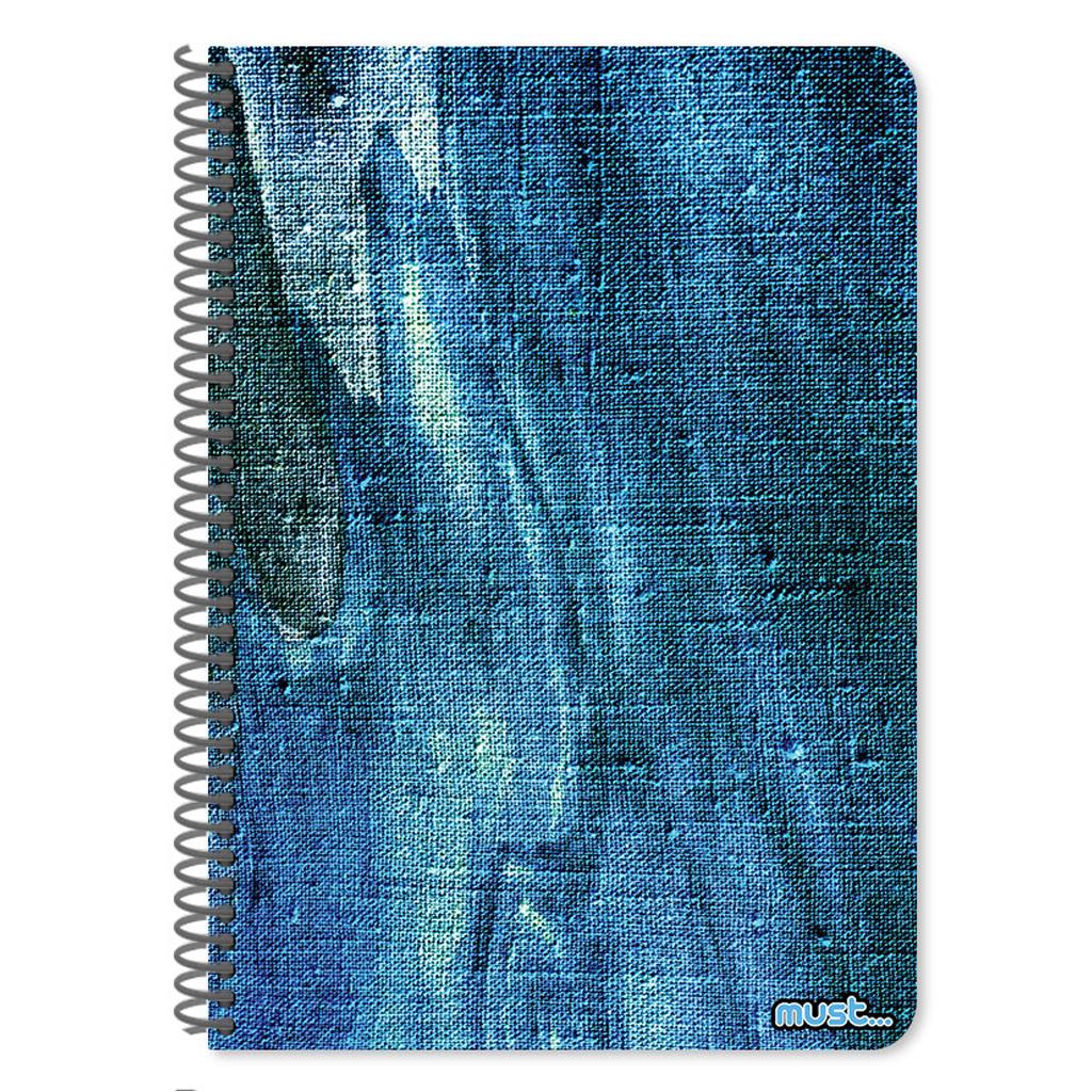 Τετράδιο Σπιράλ 17x25 Must Canvas 5 Θέματα 150 Φύλλα 4 Σχέδια (000585280)