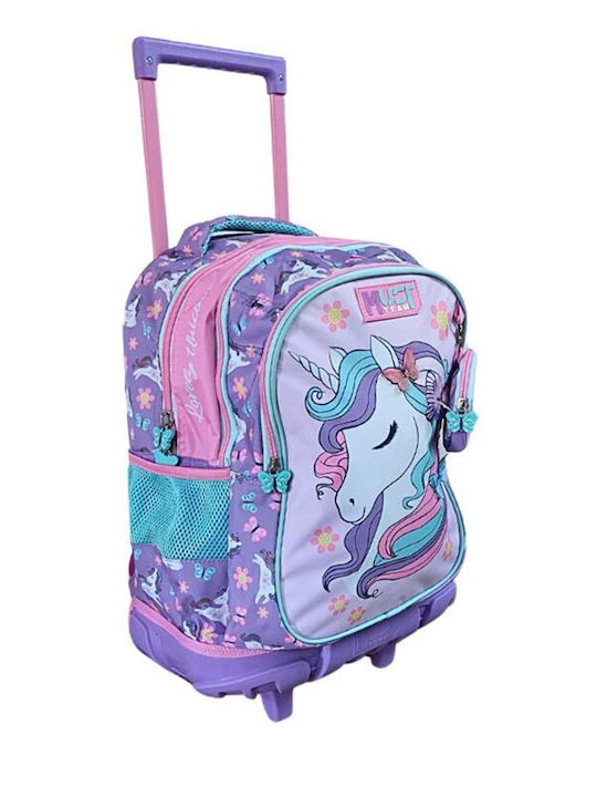Τσάντα Trolley Δημοτικού Must Team Lovely Unicorn (000586284)