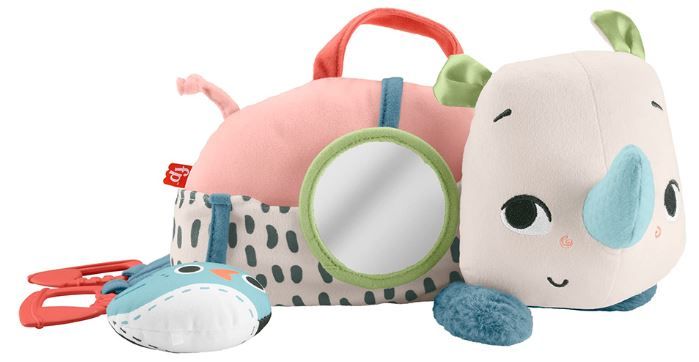 Fisher Price Μαξιλαράκι Δραστηριοτήτων Ρινοκεράκι (HYR55)