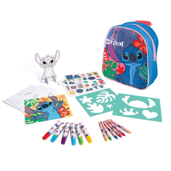 AS Σετ Ζωγραφικής Σε Backpack Disney Stitch (1023-68104)