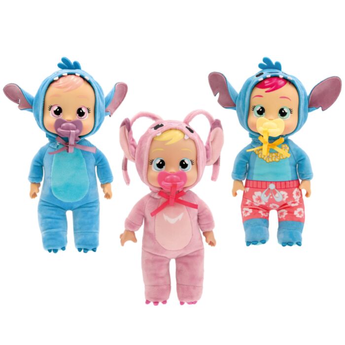 Cry Babies Tiny Cuddles Disney Stitch Διαδραστική Κούκλα Κλαίει Με Αληθινά Δάκρυα (4104-92329)