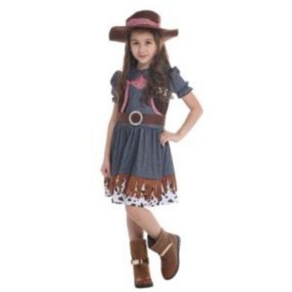 Αποκριάτικη Στολή Παιδική Cowgirl XL (10-12)