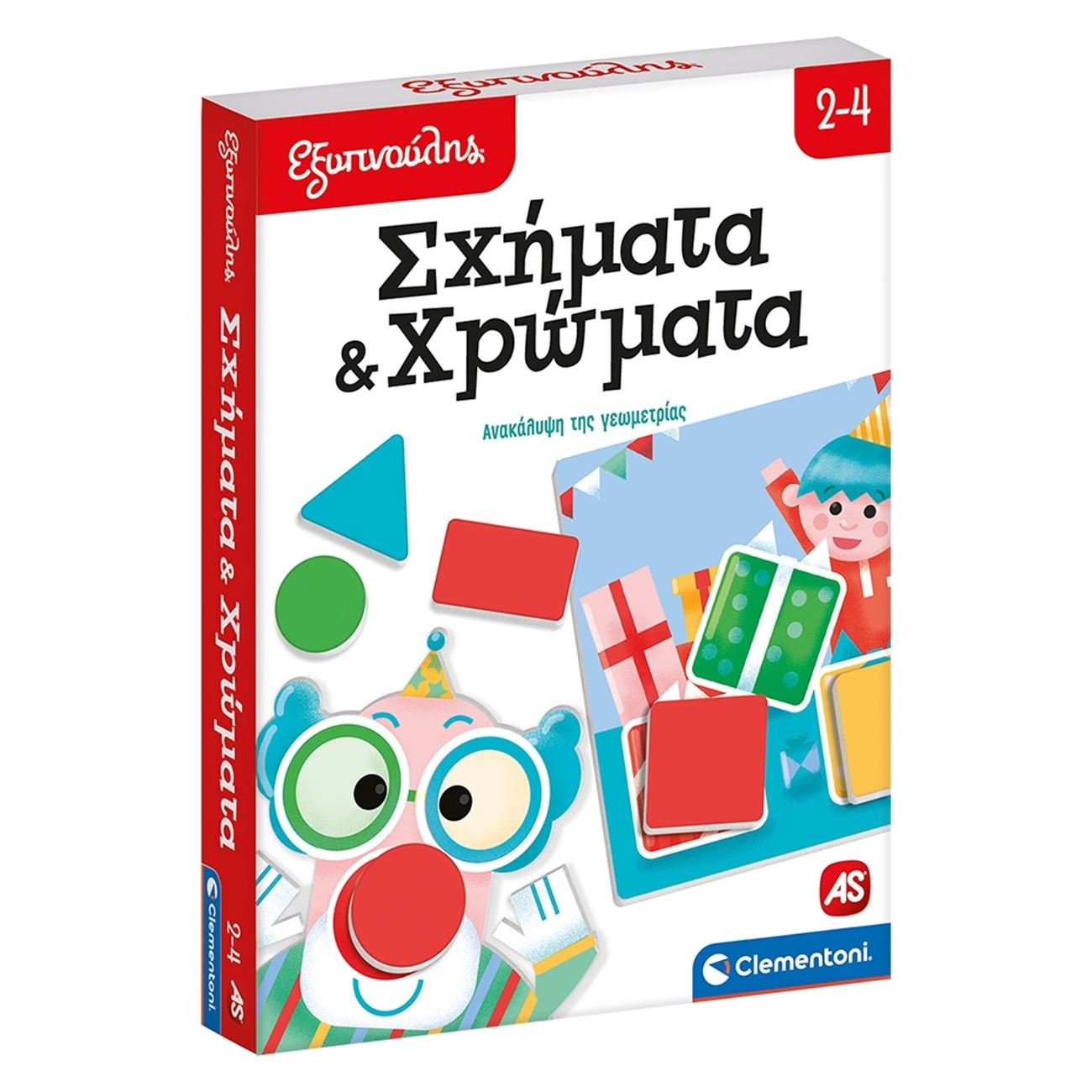 AS Company Εξυπνούλης Εκπαιδευτικό Παιχνίδι Σχήματα Και Χρώματα (1024-63259)