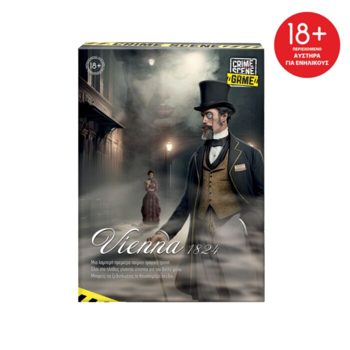 AS Games Επιτραπέζιο Παιχνίδι Crime Scene Vienna 1824 Για Ηλικίες 18+ Χρονών (1040-21711)