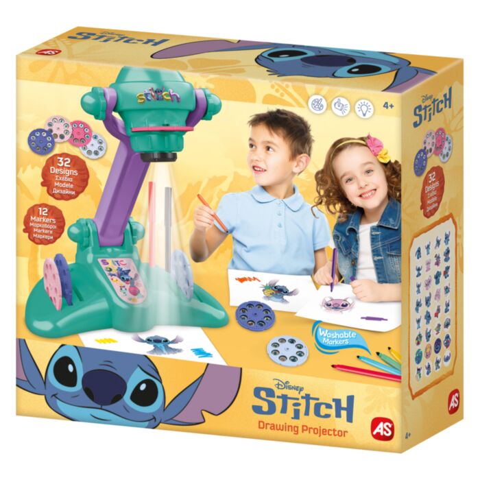 AS Προτζέκτορας Ζωγραφικής Disney Stitch (1028-54004)