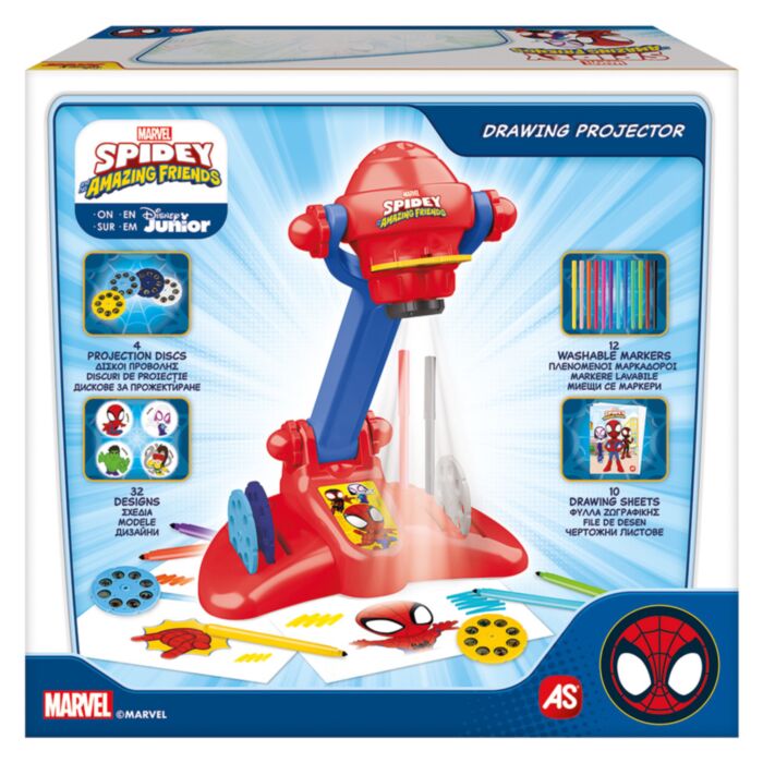 AS Προτζέκτορας Ζωγραφικής Marvel Spidey & His Amazing Friends (1028-54003)