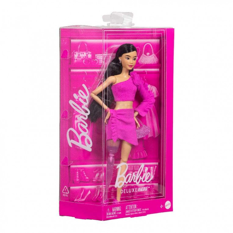Barbie Συλλεκτική Κούκλα Deluxe Style Μελαχρινή (HYV26)