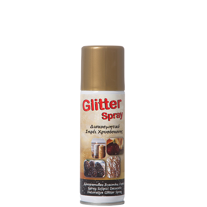 Διακοσμητικό Σπρέι Χρυσόσκονης Glitter 200ml