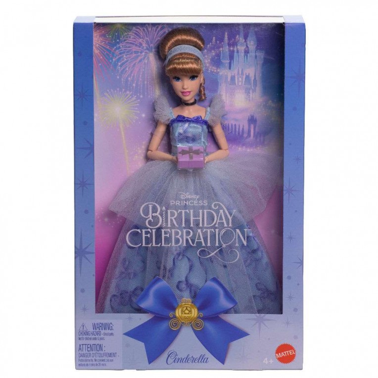 Disney Princess Συλλεκτική Κούκλα Επετειακά Γενέθλια Σταχτοπούτα (JCR78)