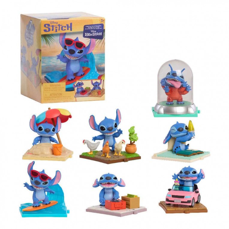 Disney Stitch Συλλεκτική Φιγούρα από Σκηνές Ταινίας σε Κουτάκι Έκπληξη - Διάφορα Σχέδια (TTC45000)