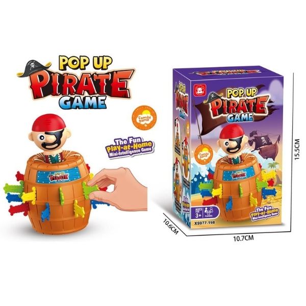 Επιτραπέζιο Παιχνίδι Pop-Up Πειρατής