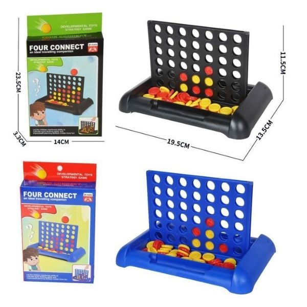 Επιτραπεζιο Ταξιδίου 4 Στη Σειρά 2 Χρώματα