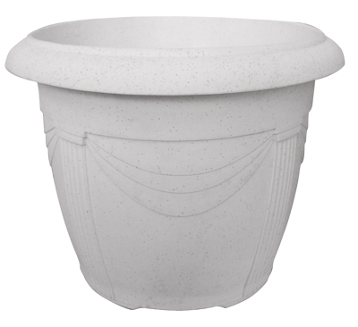 ET Plast Γλάστρα 'Κνωσσός' Λευκή Φ31x23Υ (502)