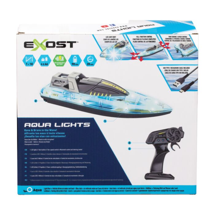 Exost Aqua Lights Τηλεκατευθυνόμενη Βάρκα (7530-20606)