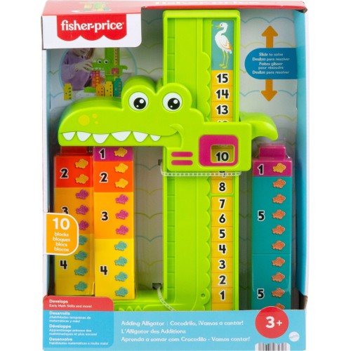 Fisher-Price Preschool Αλιγάτορας - Μαθαίνω να μετρώ (JCT13)