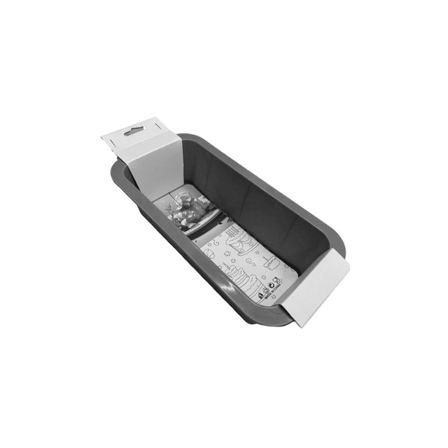 Φόρμα Σιλικόνης Κέικ Ορθογώνια 22,5x12,7x6,8cm σε 3 Χρώματα (TnS 03-950-3996)