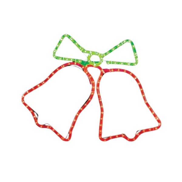 Φωτοσωλήνας Καμπανάκια Λευκό Ψυχρό 3m 46x52cm