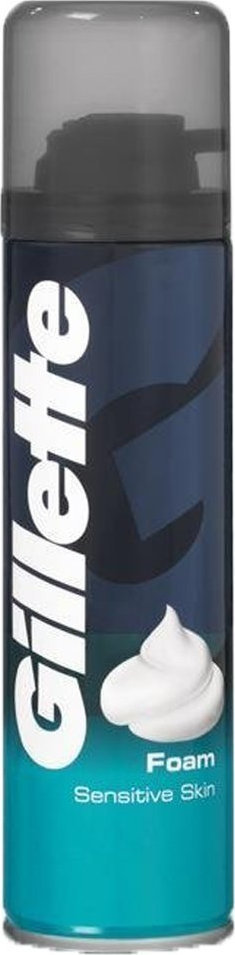 Gillette Classic Shaving Foam Sensitive Skin 200ml