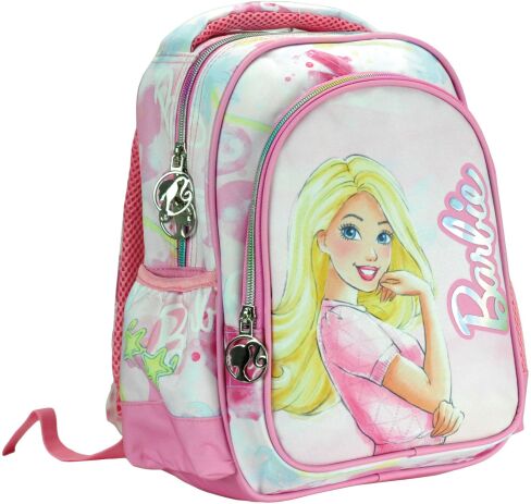 Gim Σχολική Τσάντα Πλάτης Νηπιαγωγείου Barbie Paints (349-89054)