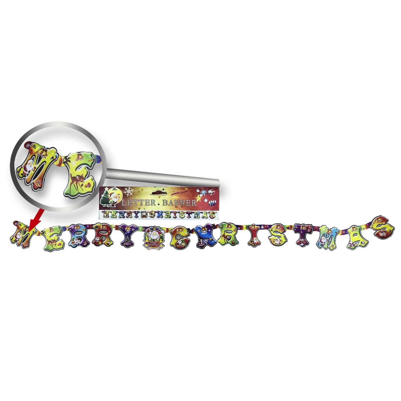 ΓΙΡΛΑΝΤΑ MERRY CHRISTMAS XARTINH