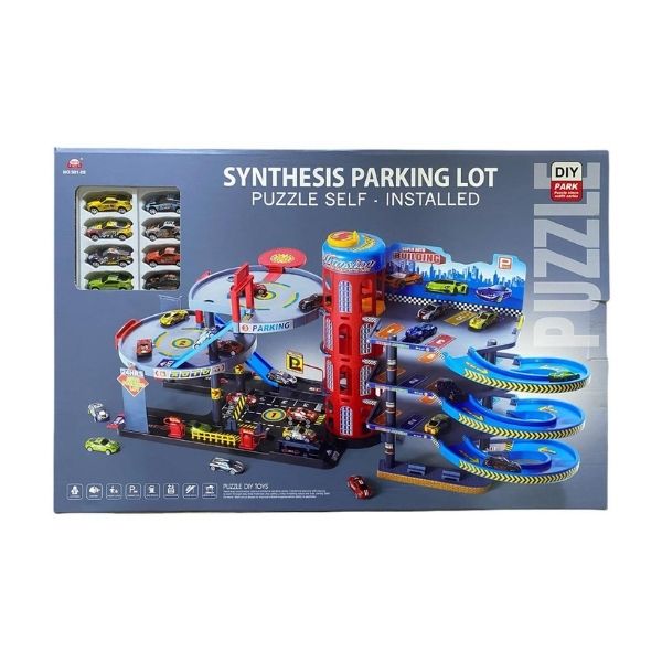 Γκαράζ 3 Επιπέδων Με 8 Οχήματα