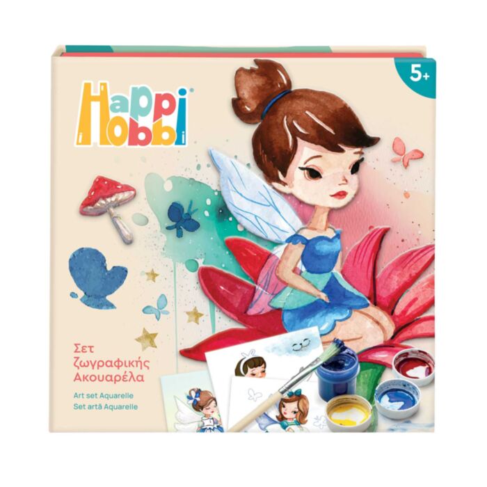 HappiHobbi Art Νερομπογιές Νεράιδες (1038-21045)