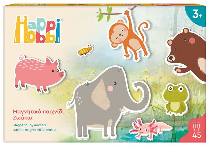 HappiHobbi Magnet Ζωάκια (1029-64076)