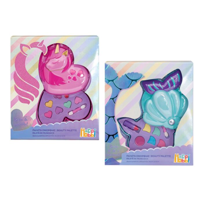 HappiHobbi Παλέτα Ομορφιάς Χείλη & Μάτια (1081-60002)