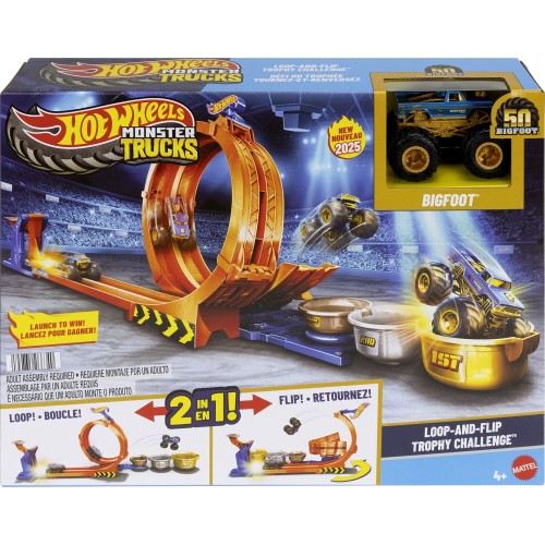 Hot Wheels Monster Trucks Πίστα-Διεκδίκηση Κυπέλλου (JBX64)