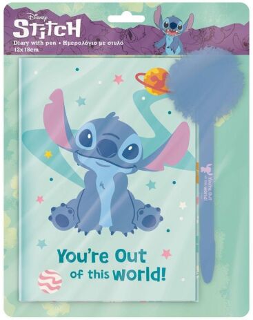 Ημερολόγιο Lilo & Stitch Με Κλειδαριά & Στυλό 60 Φύλλα (000565266)