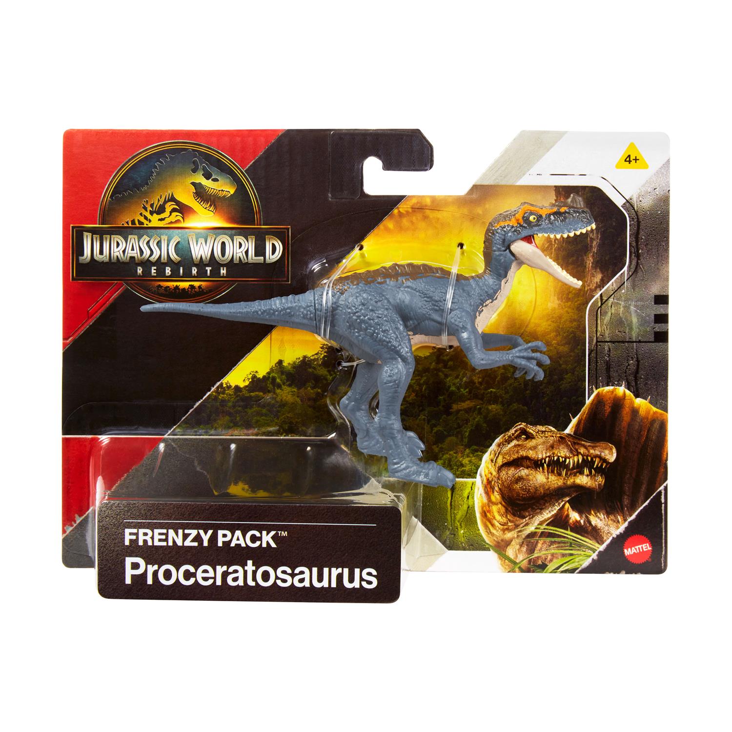 Jurassic World Rebirth Frenzy Pack Φιγούρα Δεινόσαυρος Proceratosaurus (JGB72/JCL55)