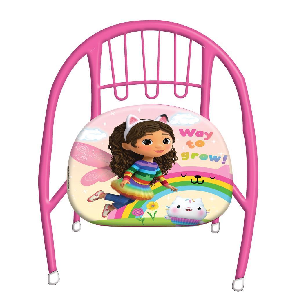 Καρεκλάκι Παιδικό Gabbys Dollhouse Μεταλλικό (000574040)