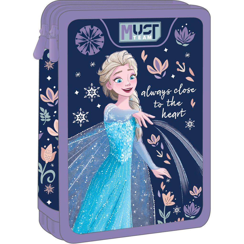 Κασετίνα Διπλή Γεμάτη Disney Frozen Always Close To Heart Must Team (000565014)