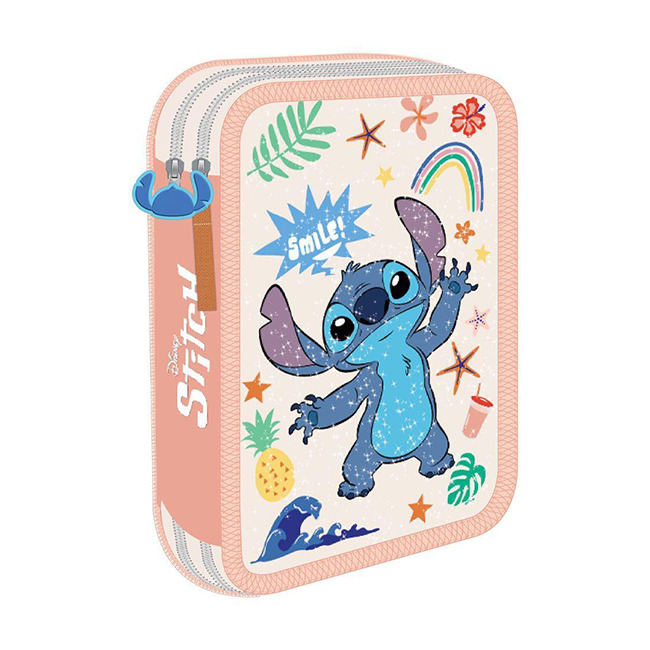 Κασετίνα Διπλή Γεμάτη Disney Stitch (000564934)