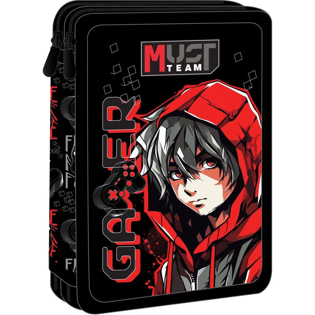 Κασετίνα Διπλή Γεμάτη Must Team Gamer (000586330)
