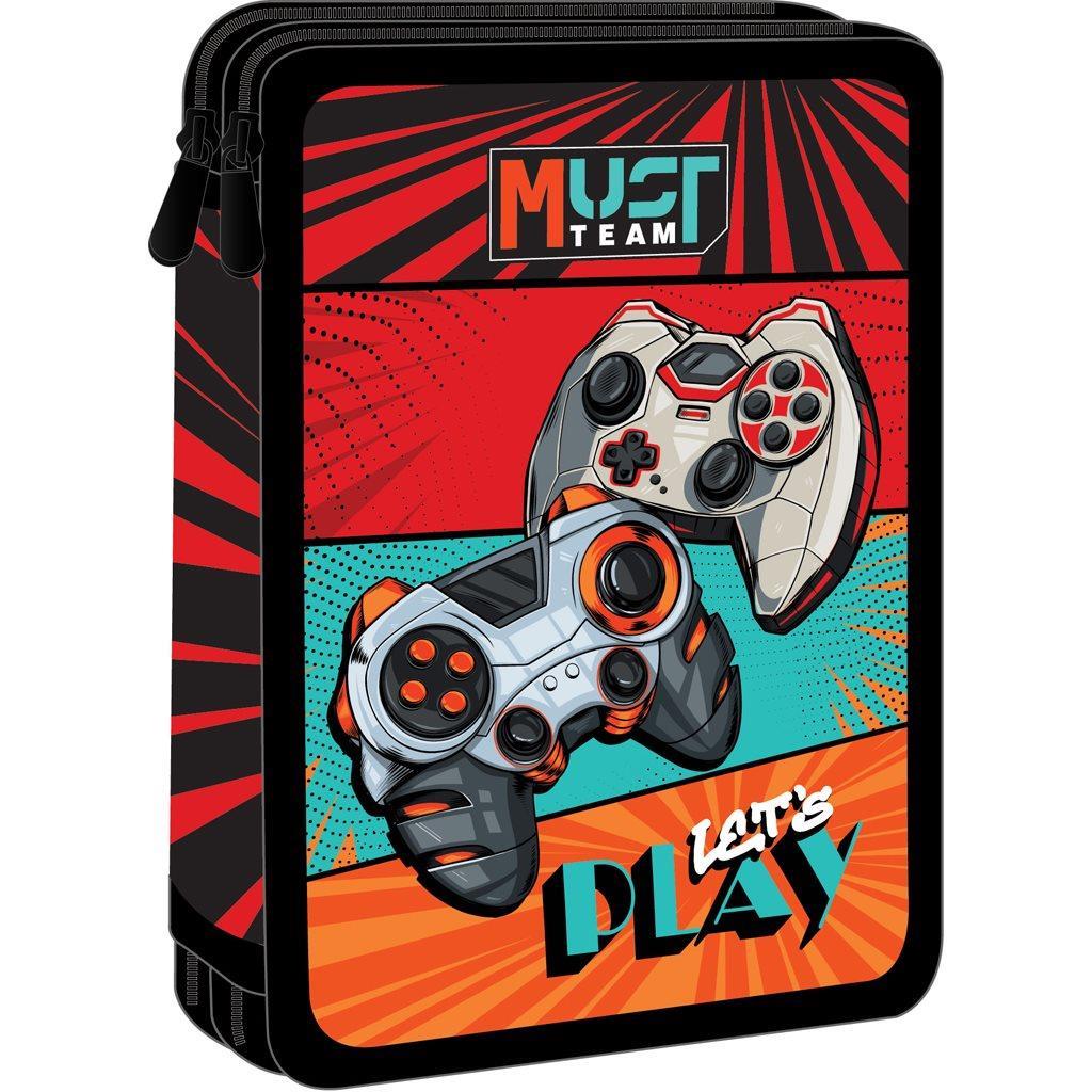 Κασετίνα Διπλή Γεμάτη Must Team Let\'s Play (000586331)