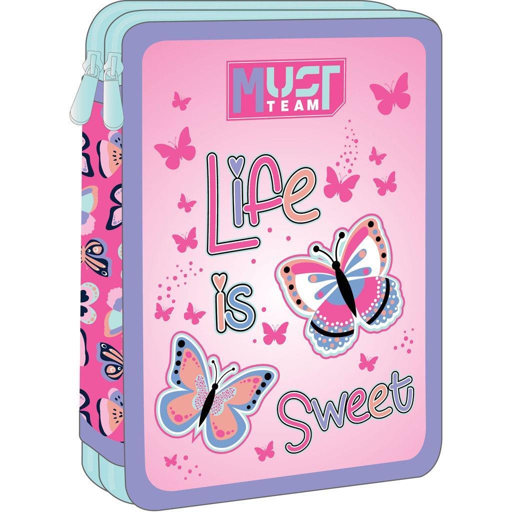 Κασετίνα Διπλή Γεμάτη Must Team Life Is Sweet (000586320)