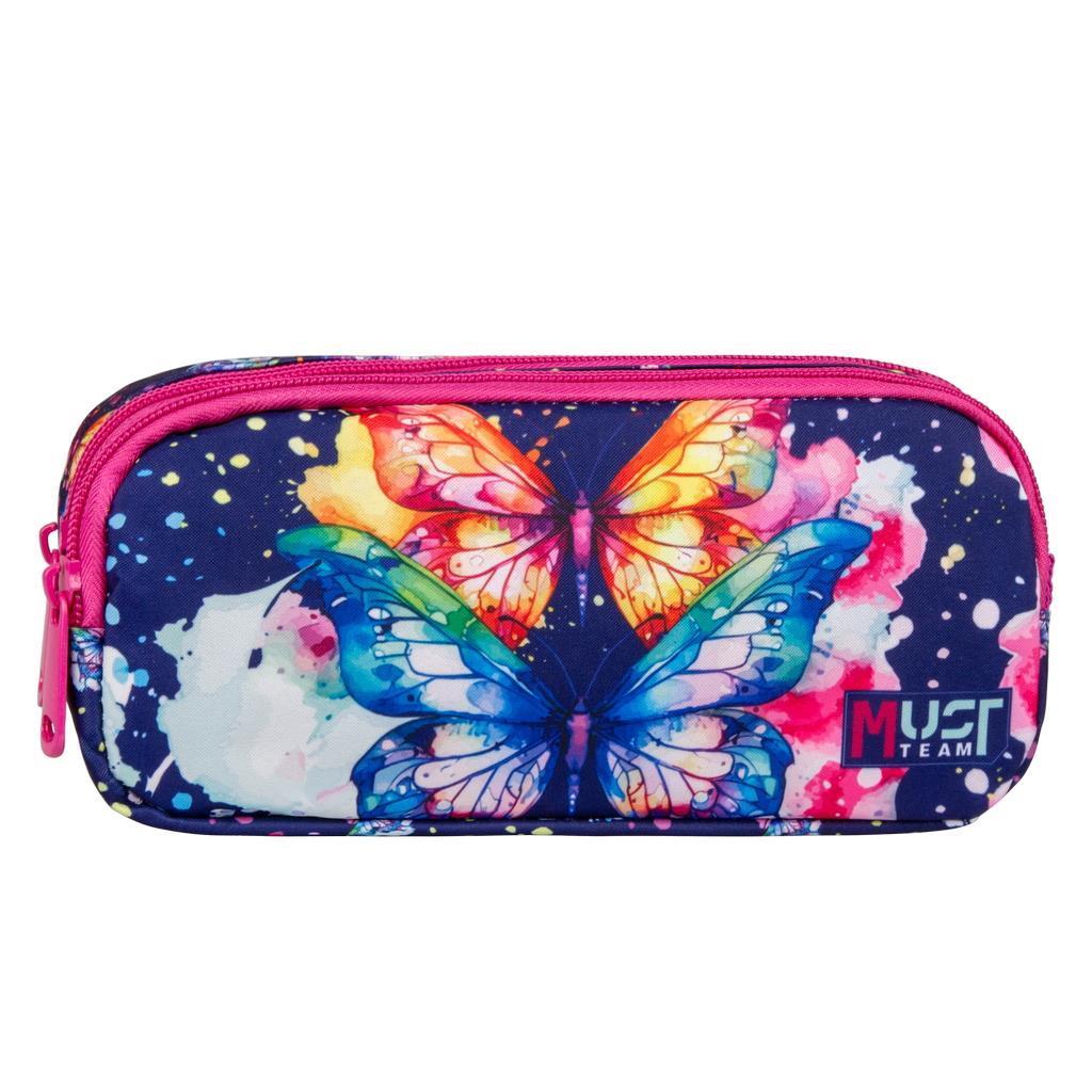 Κασετίνα Βαρελάκι Must Team Butterfly (000586194)